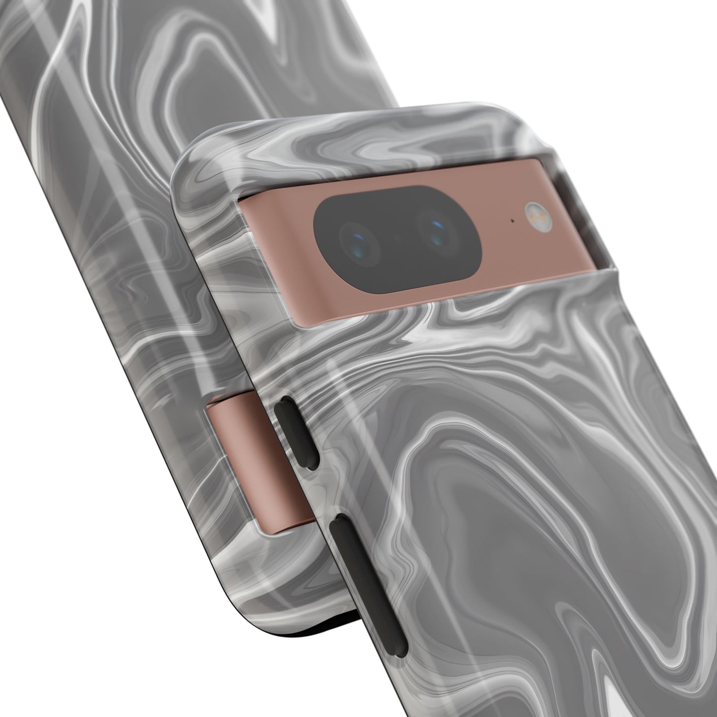 Liquid Dreams in Charcoal - Tough Phone Case