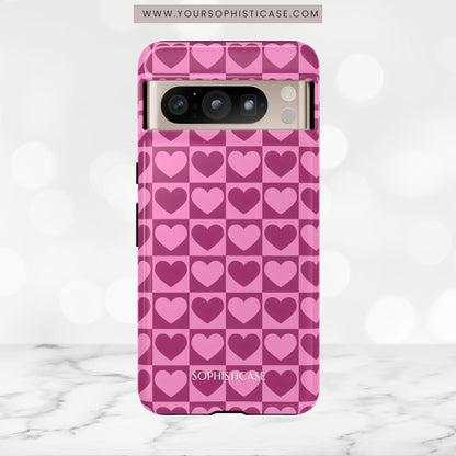 Tough Love in Purple - Tough Phone Case