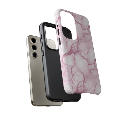 Marble Opulence in Pink - Tough Phone Case