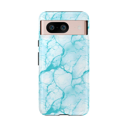 Marble Opulence in Aqua - Google Pixel Case