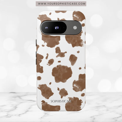Holy Cow in Brown - iPhone Case, Samsung Galaxy Case, Google Pixel Case