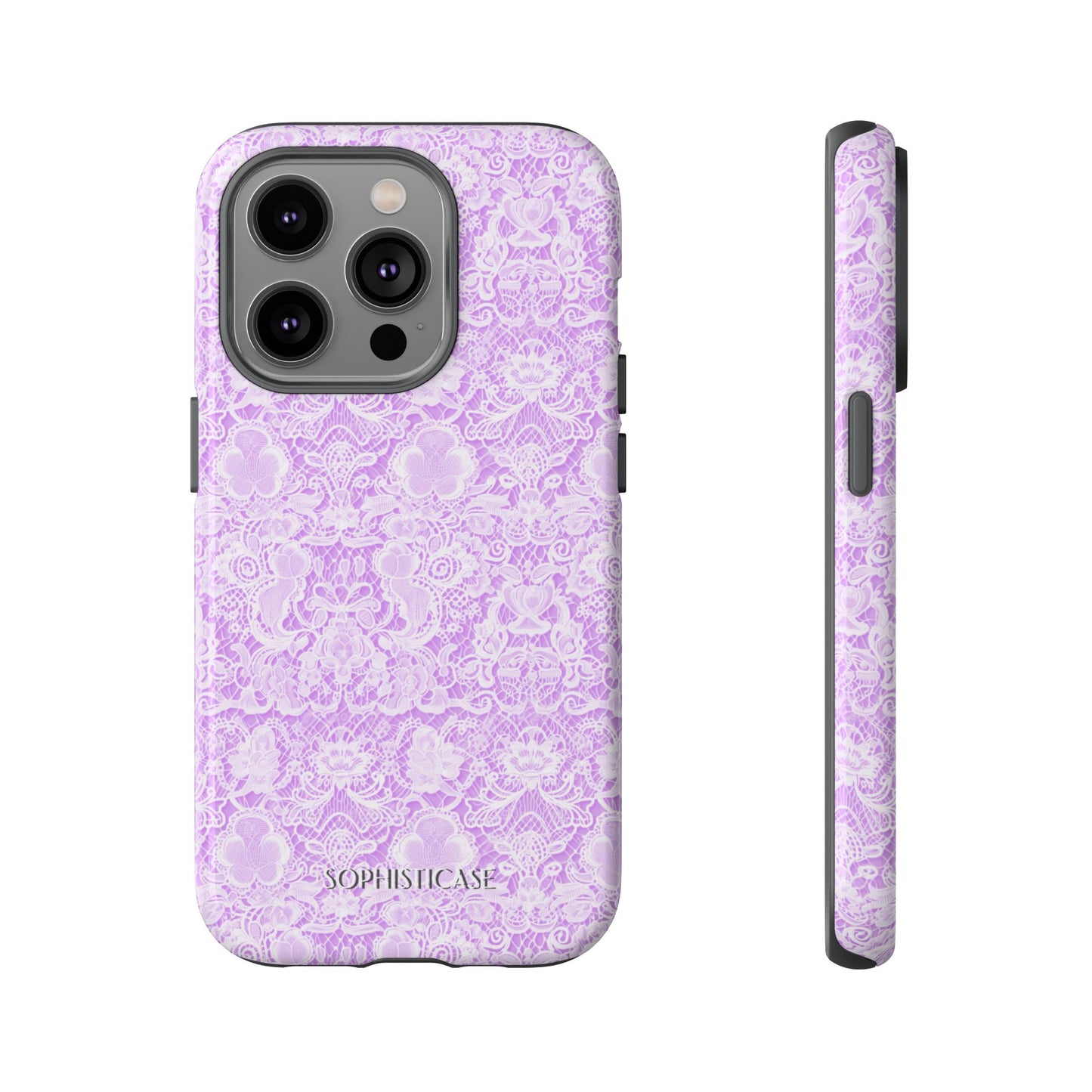 Luxe Lace in Purple - iPhone Magsafe Case