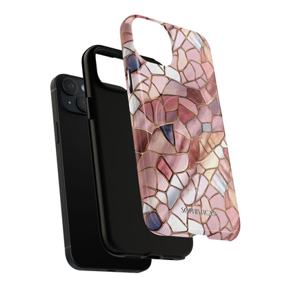 Rose' Runway in Pink Mosaic - Magsafe Case