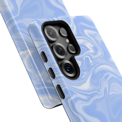 Liquid Dreams in Smoke Blue - Tough Phone Case