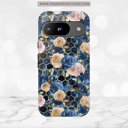 Royal Floral in Midnight Rose - Tough Phone Case