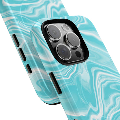 Liquid Dreams in Aqua - Magsafe Case