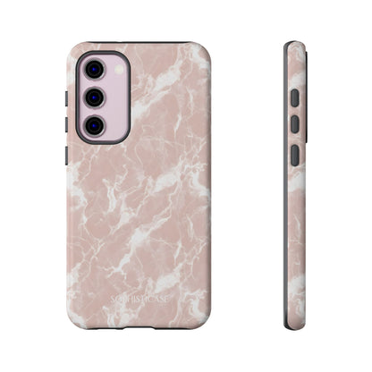 Marble Crush in Neutral Beige - Tough Phone Case