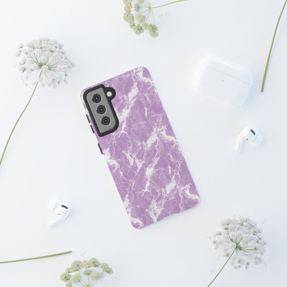 Marble Crush in Purple - Tough Phone Case