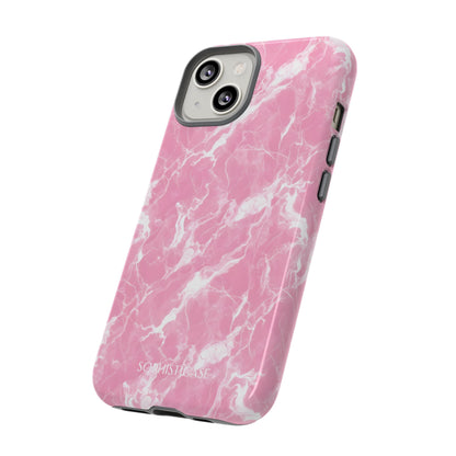 Marble Crush in Pink - Tough Phone Case