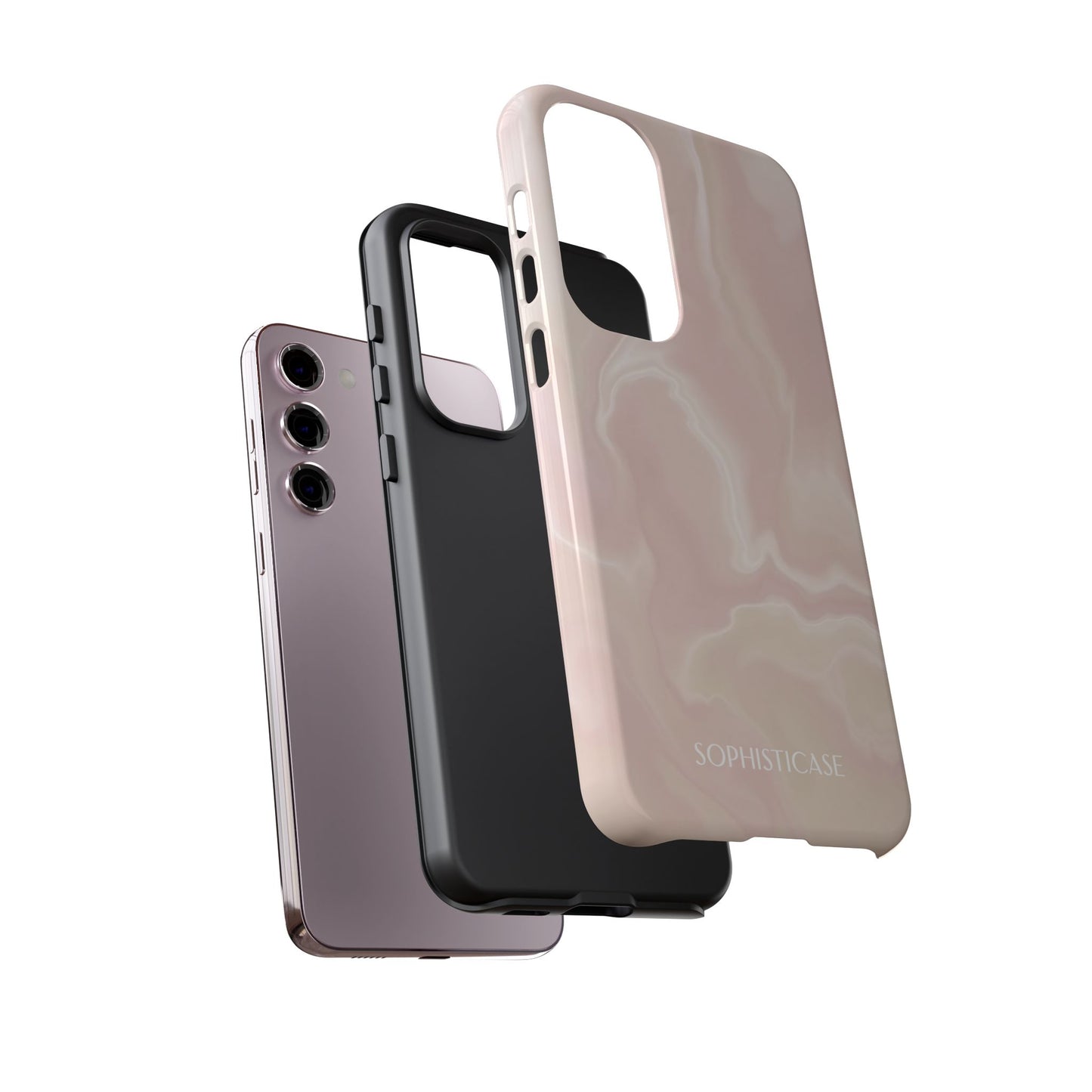 Liquid Magic in Beige Haze - Tough Phone Case for Samsung Galaxy