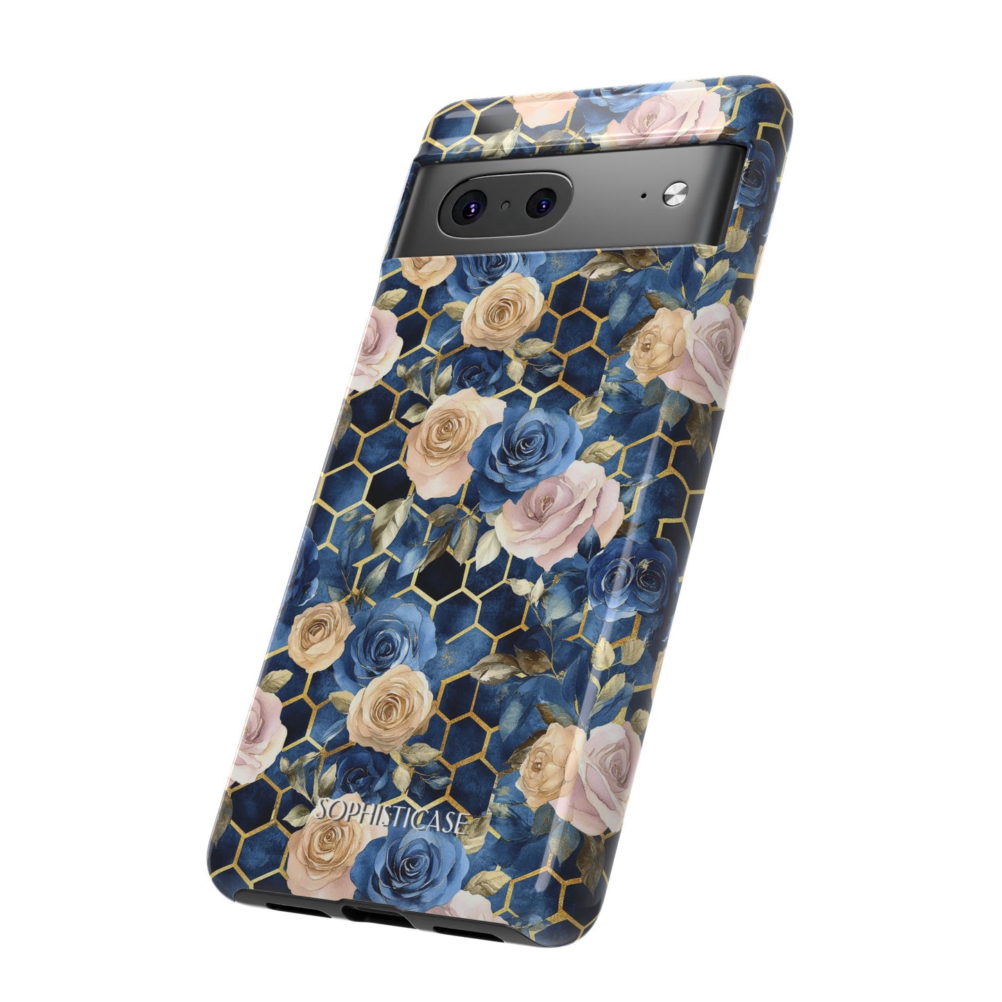 Royal Floral in Midnight Rose - Tough Phone Case