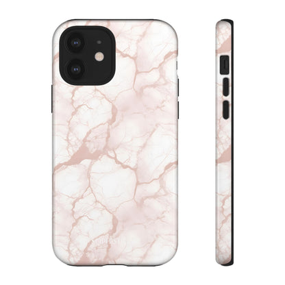 Marble Opulence in Neutral Beige - iPhone Case
