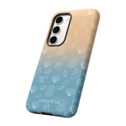 Seashell Society in Sandy Shore - iPhone Case, Samsung Galaxy Case, Google Pixel Case