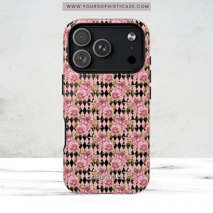 Rose Diamond Romance in Valentina - Magsafe Case