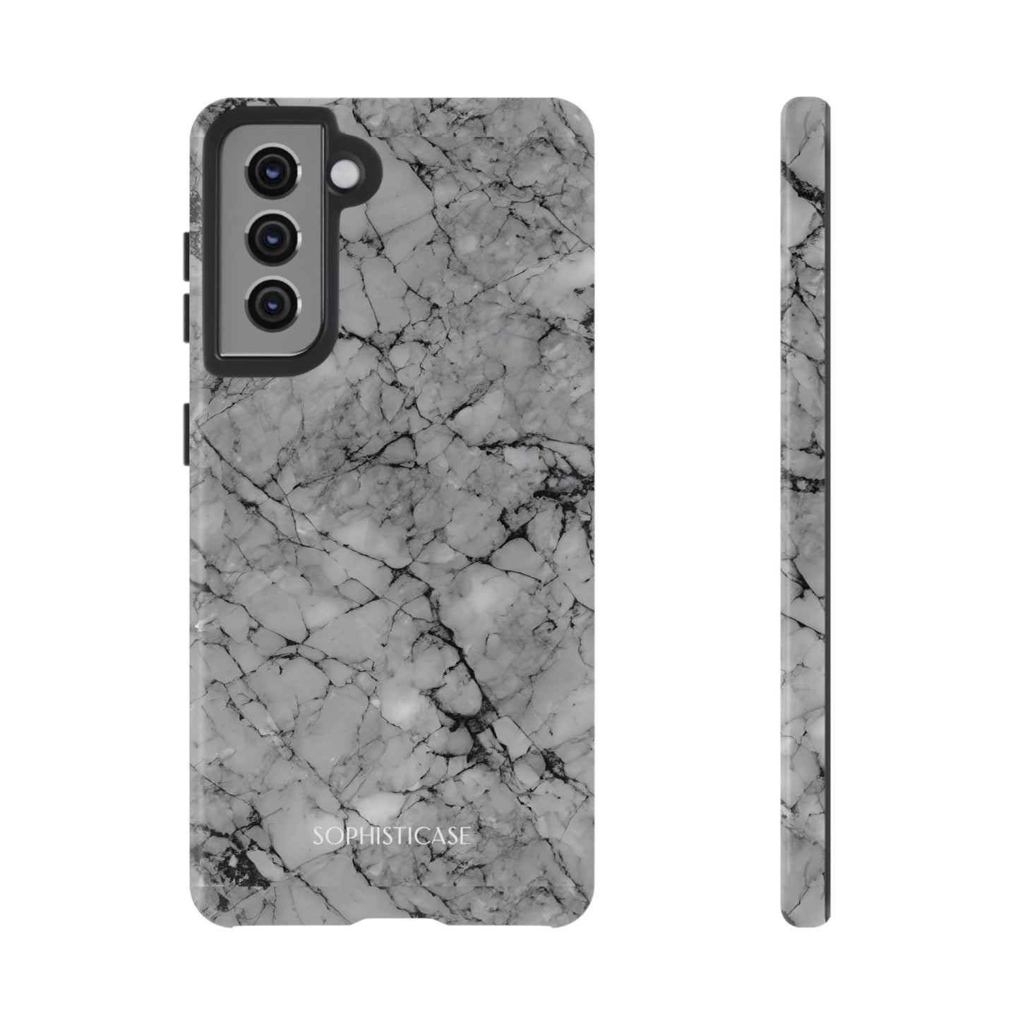Marble Opulence in Grey - iPhone Case, Samsung Galaxy Case, Google Pixel Case