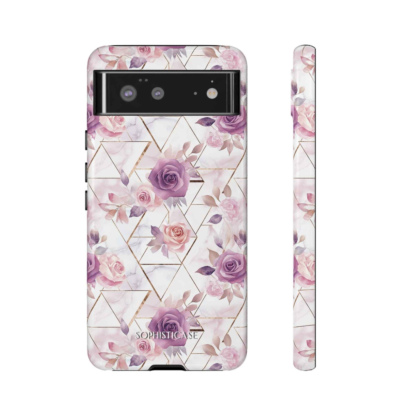 Royal Floral in Rose Royale - Tough Phone Case