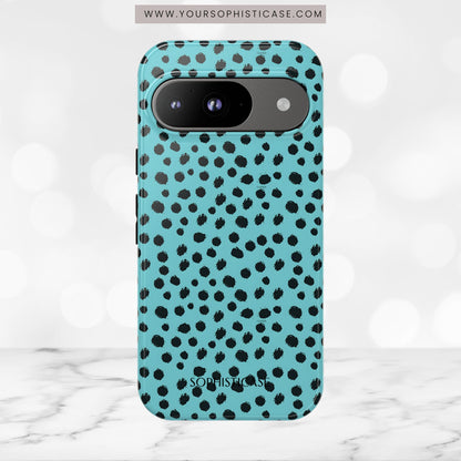 Cheetahs and Liars in Aqua - Tough Phone Case