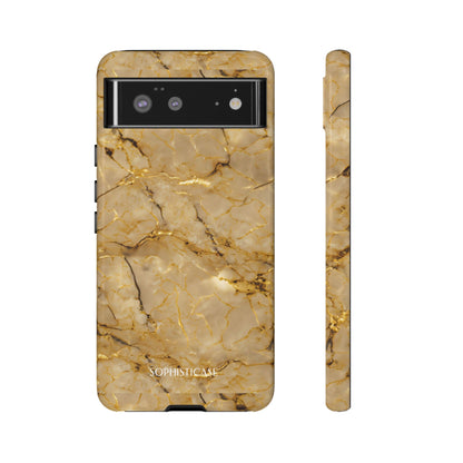 Marble Opulence in Gold - iPhone Case, Samsung Galaxy Case, Google Pixel Case