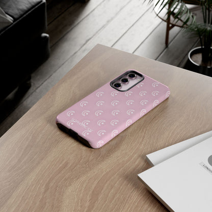 Moon Phase in Pink - Tough Phone Case for Samsung Galaxy