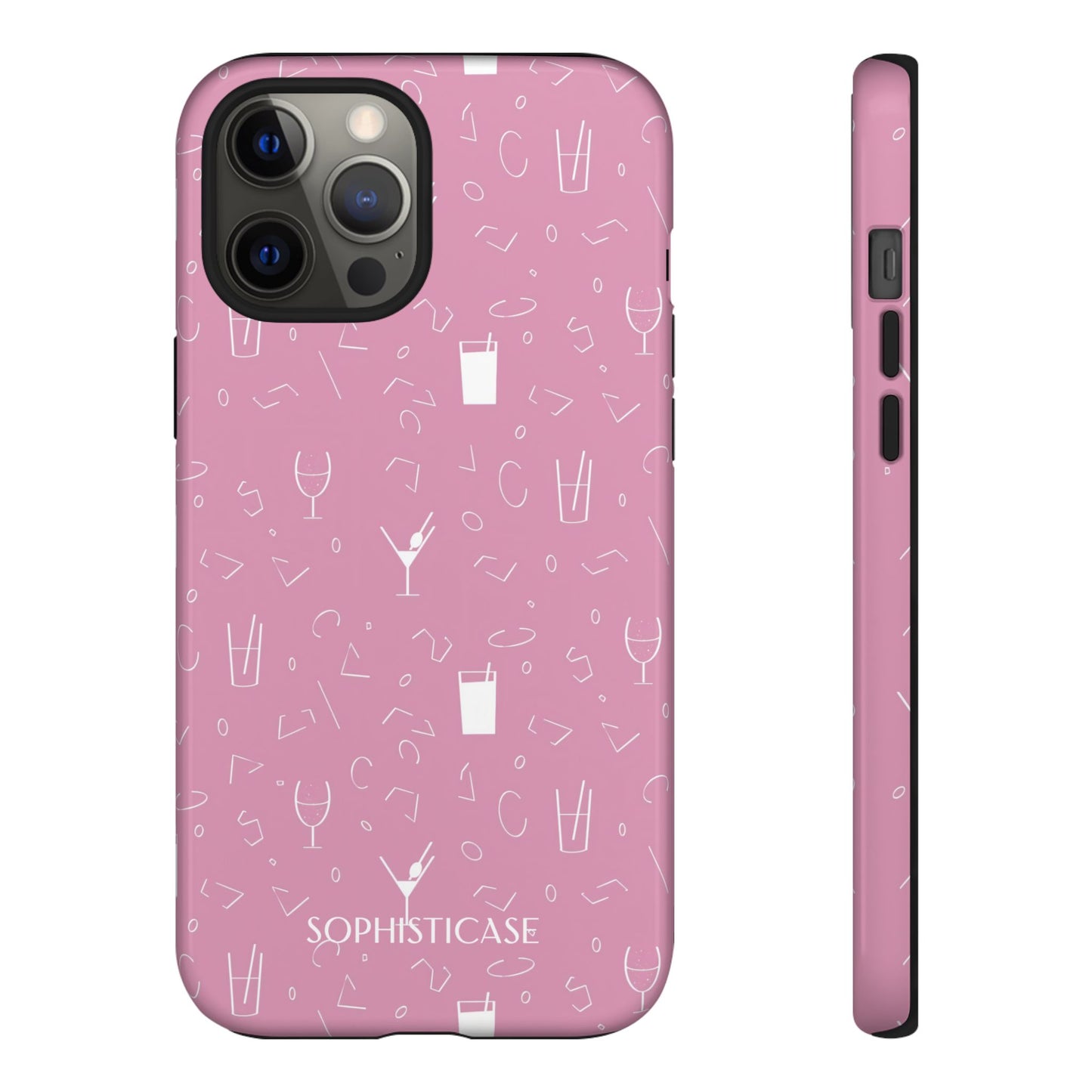 Cocktail Hour in Pink - iPhone Case
