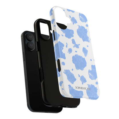 Holy Cow in Blue - iPhone Case