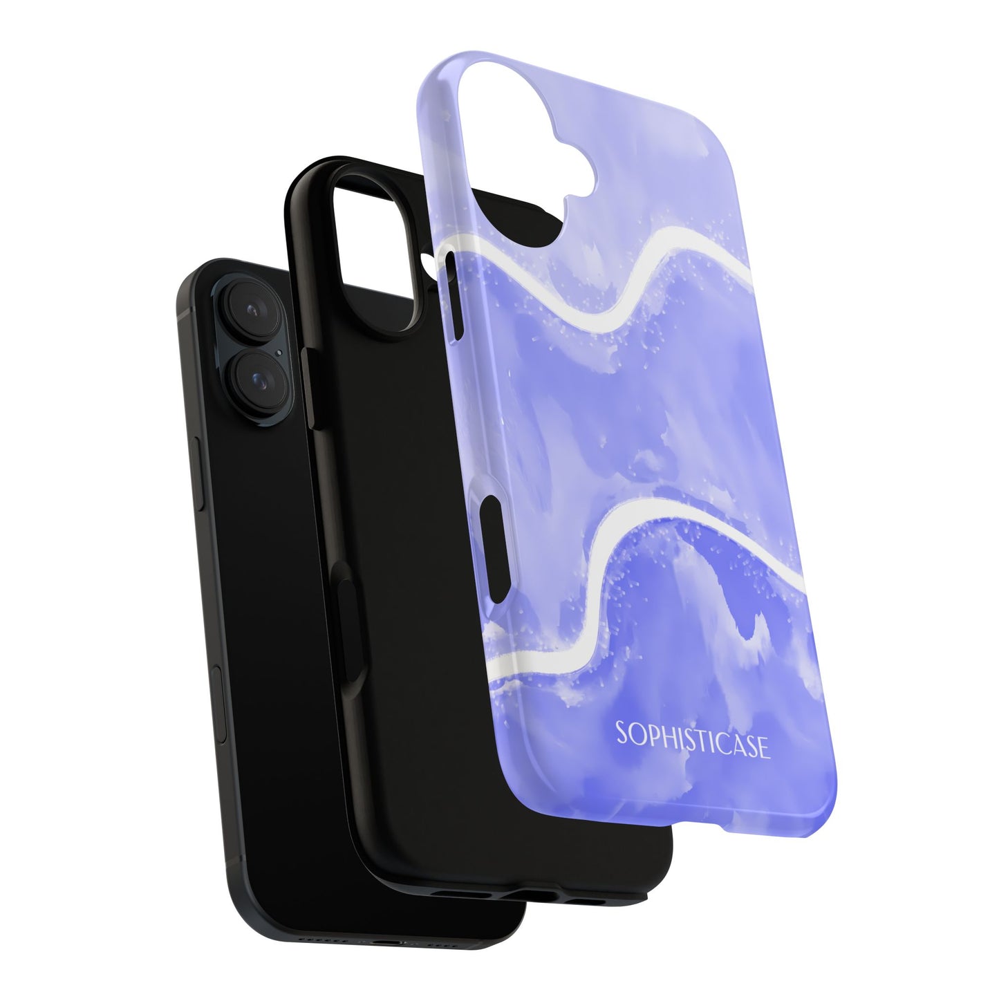 Serenity in Light Purple - Tough Phone Case for iPhone