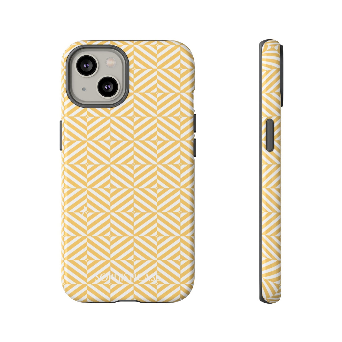 Illusions in Yellow - Tough Phone Case for iPhone