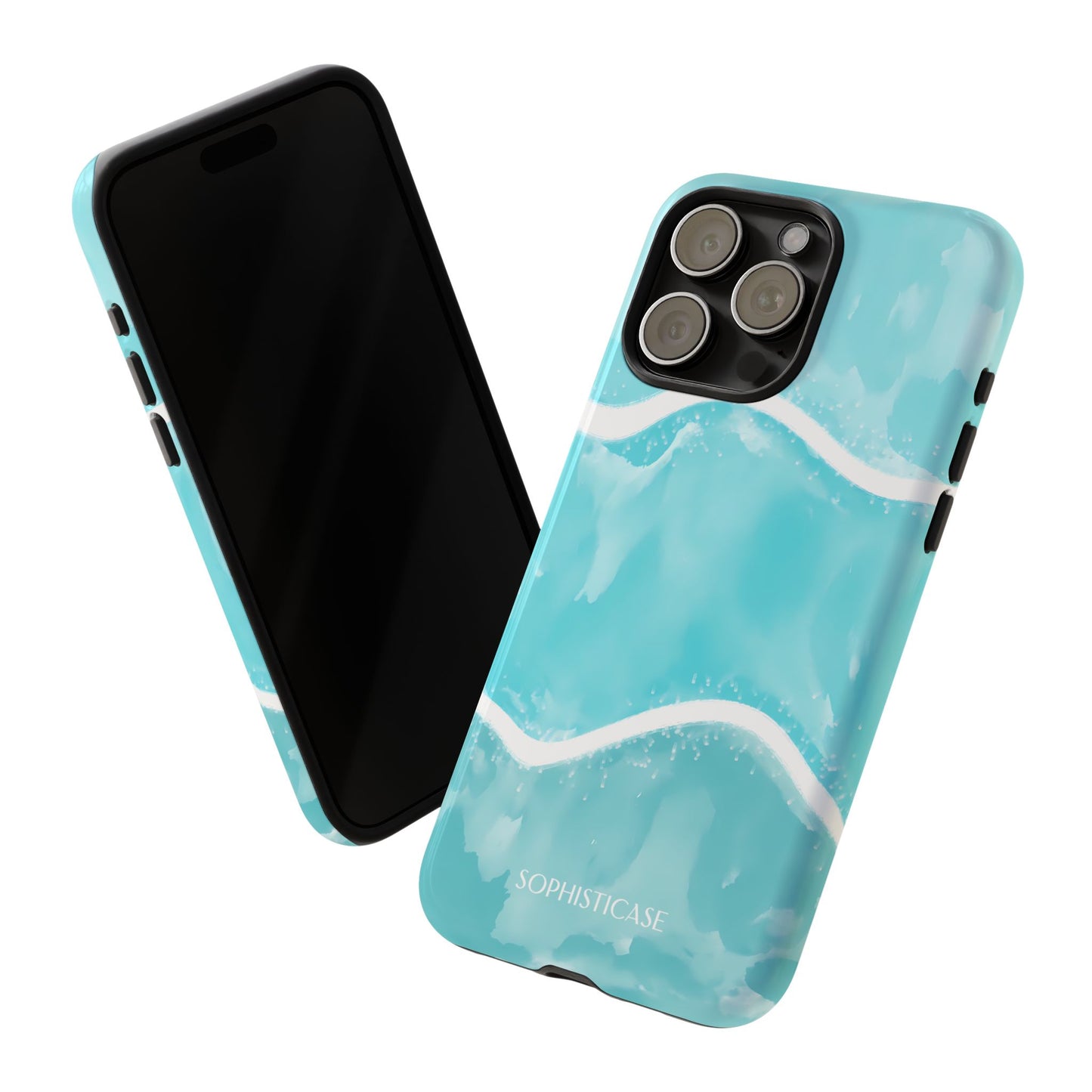 Serenity in Aqua - iPhone Case