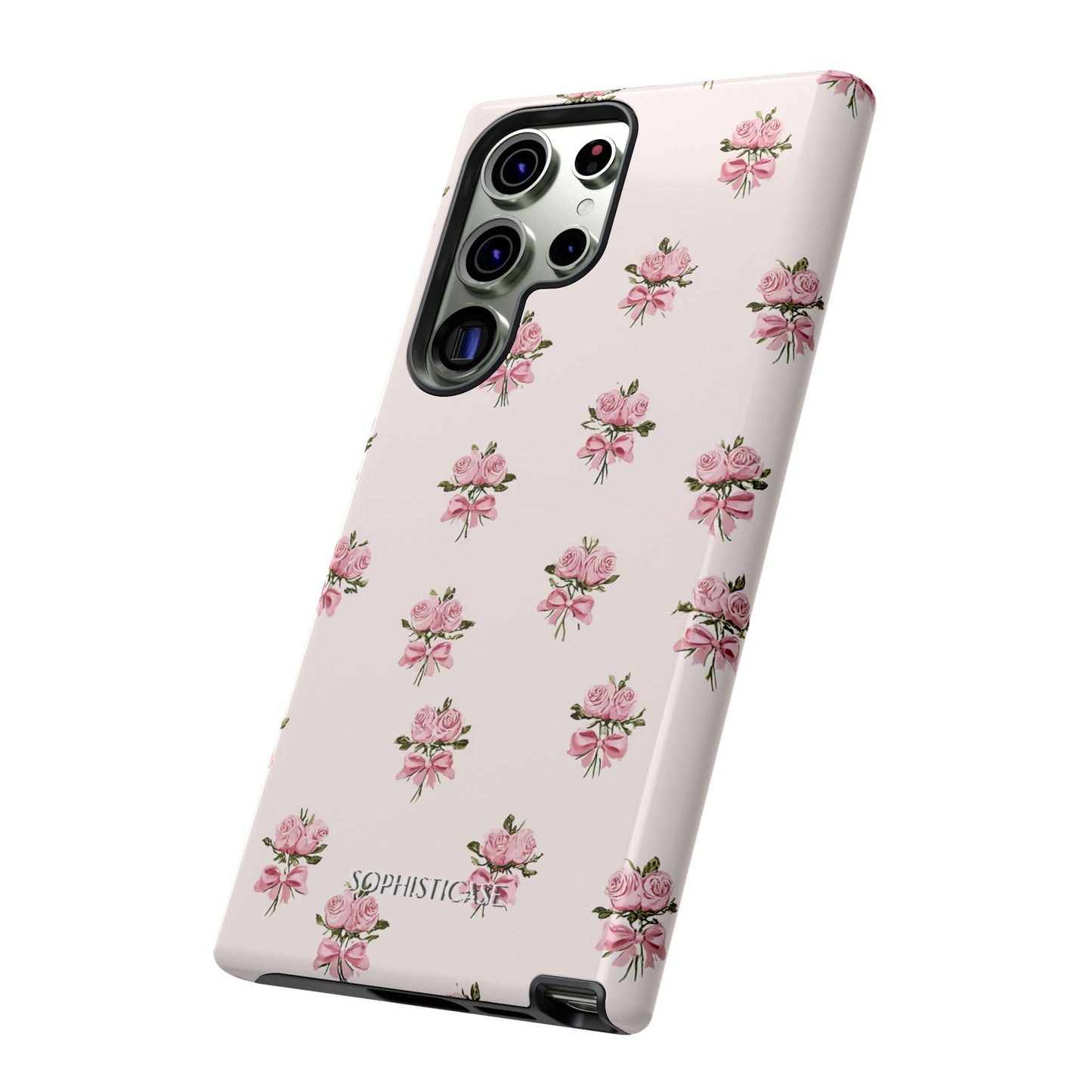 The Sweetest Thing in Coquette Rose Bouquet - iPhone Case, Samsung Galaxy Case, Google Pixel Case