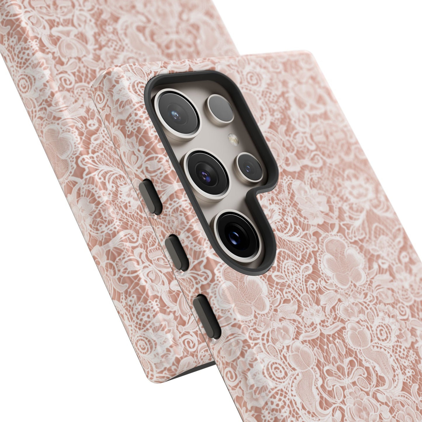 Luxe Lace in Brown - Tough Phone Case