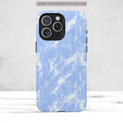 Marble Crush in Blue - Magsafe Case