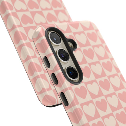 Tough Love in Pink - Tough Phone Case