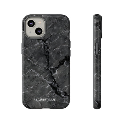 Marble Opulence in Black - iPhone Case, Samsung Galaxy Case, Google Pixel Case