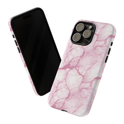 Marble Opulence in Pink - Tough Phone Case