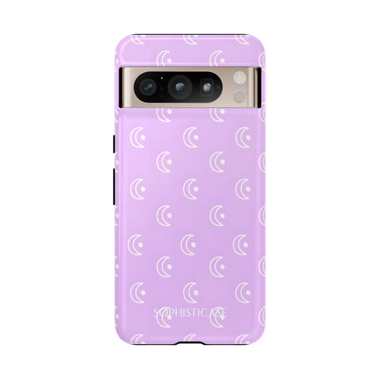 Moon Phase in Purple - Tough Phone Case for Google Pixel