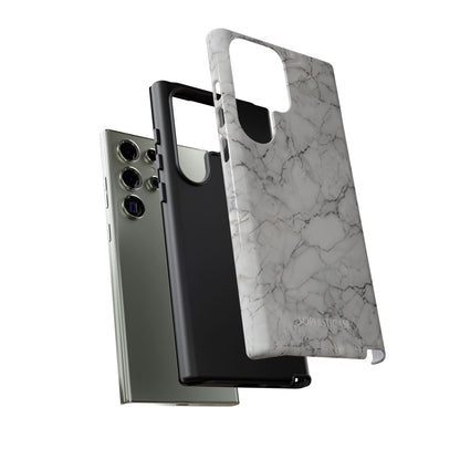 Marble Opulence in White - iPhone Case, Samsung Galaxy Case, Google Pixel Case