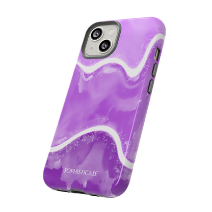 Serenity in Deep Purple - iPhone Case