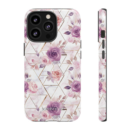 Royal Floral in Rose Royale - Tough Phone Case
