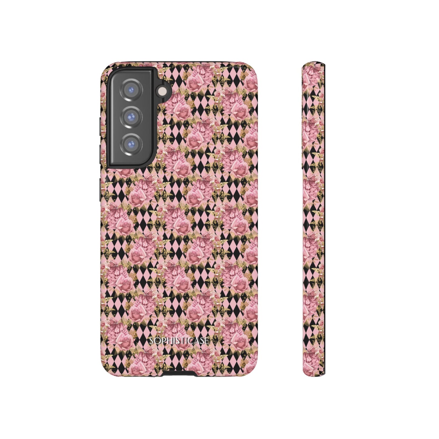 Rose Diamond Romance in Isolde - Tough Phone Case