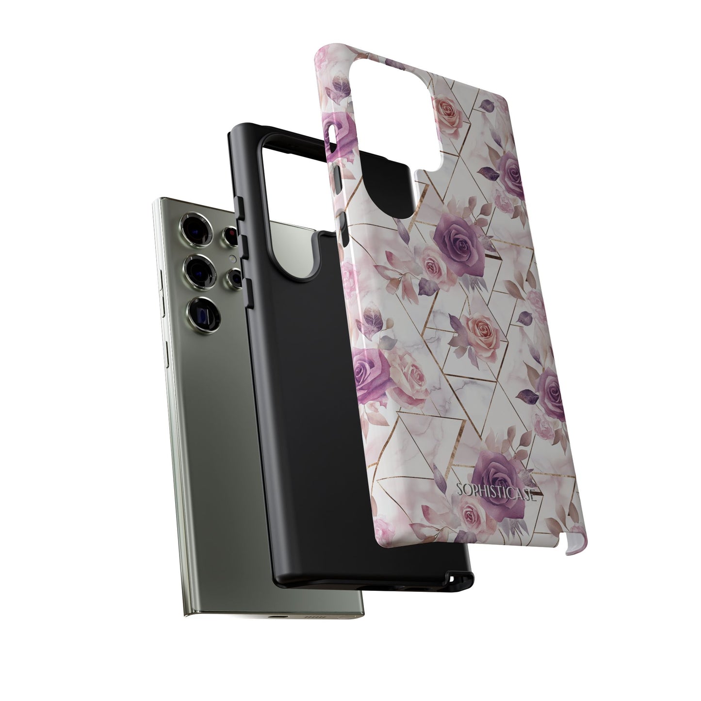 Royal Floral in Rose Royale - Tough Phone Case