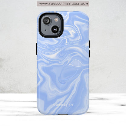 Liquid Dreams in Smoke Blue - Magsafe Case