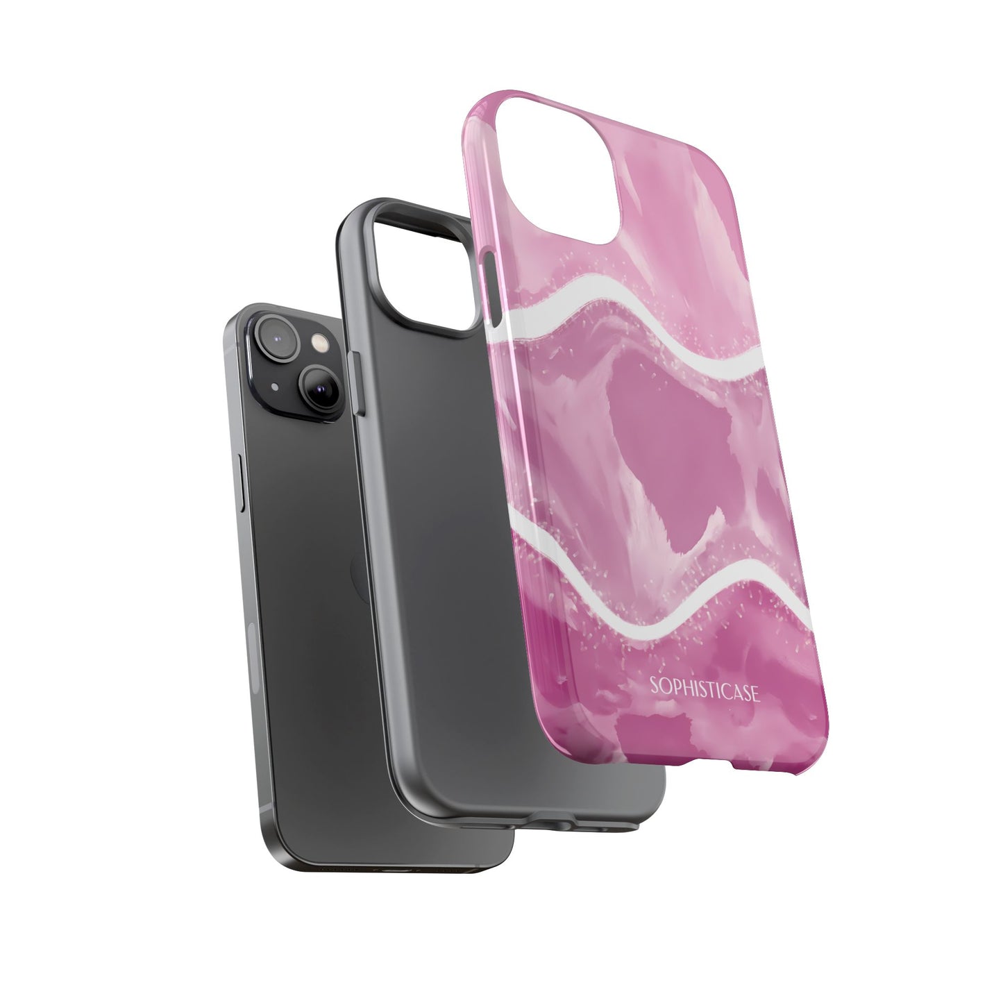 Serenity in Plum Purple - iPhone Case
