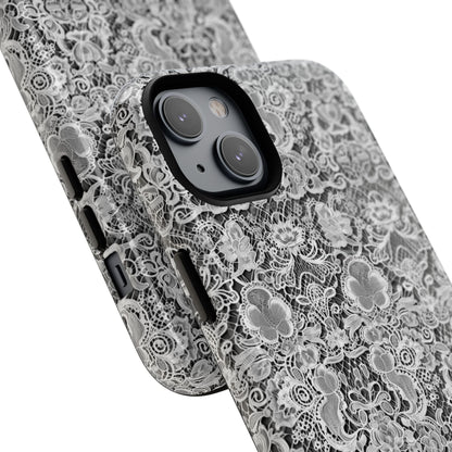 Luxe Lace in Black - Magsafe Case