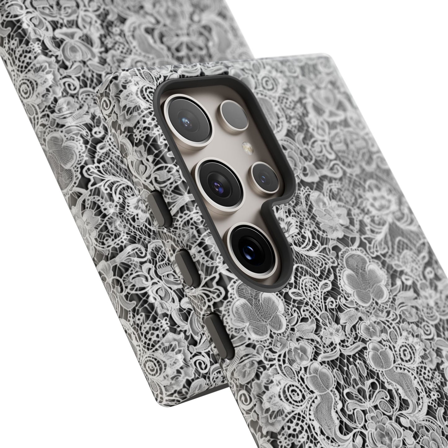 Luxe Lace in Black - iPhone Case, Samsung Galaxy Case, Google Pixel Case