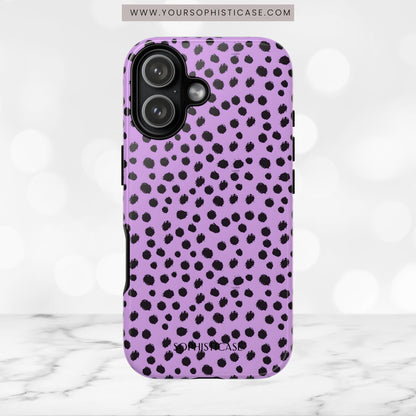 Cheetahs and Liars in Purple - iPhone Case