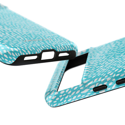 Oh Deer! in Aqua - Tough Phone Case
