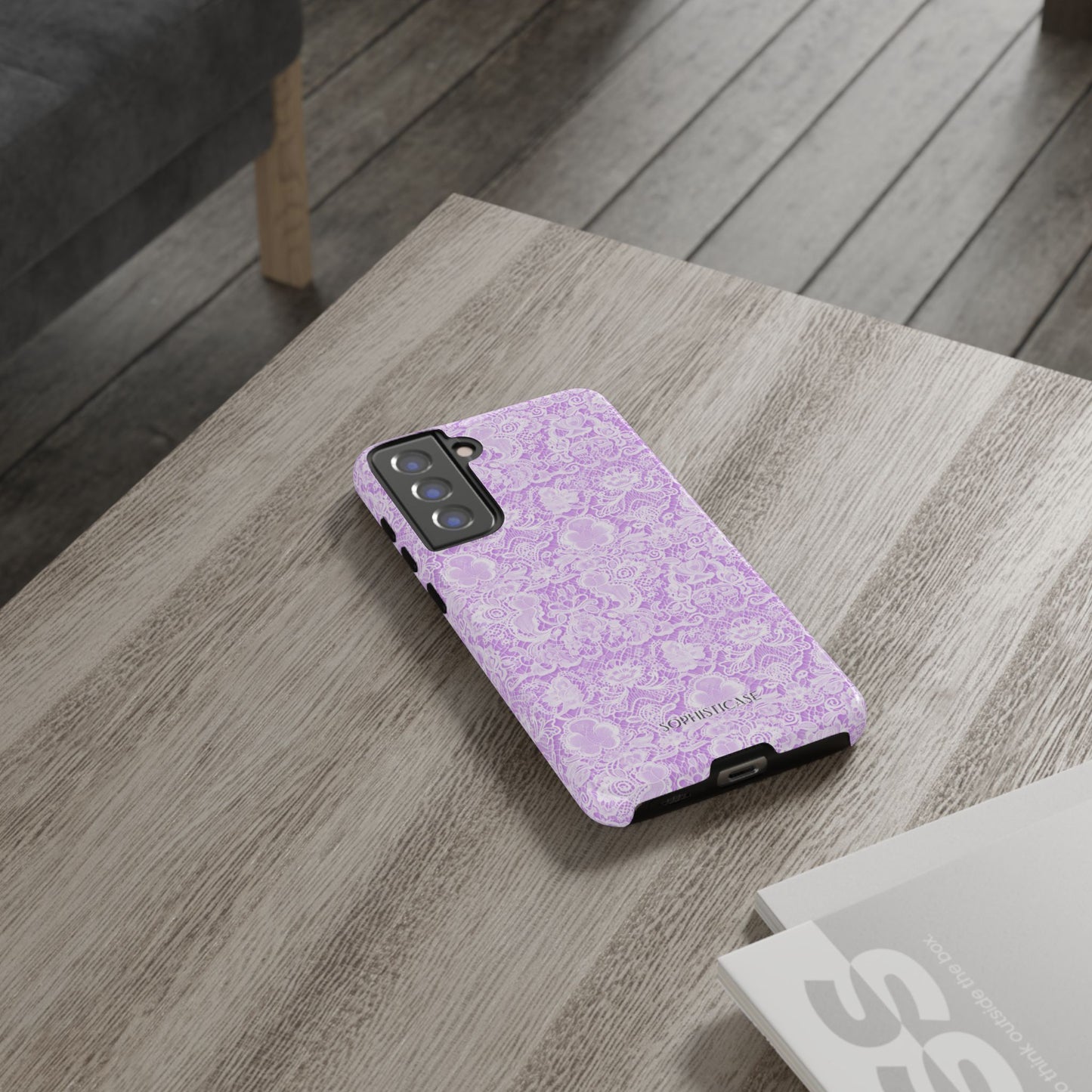 Luxe Lace in Purple - iPhone Case, Samsung Galaxy Case, Google Pixel Case