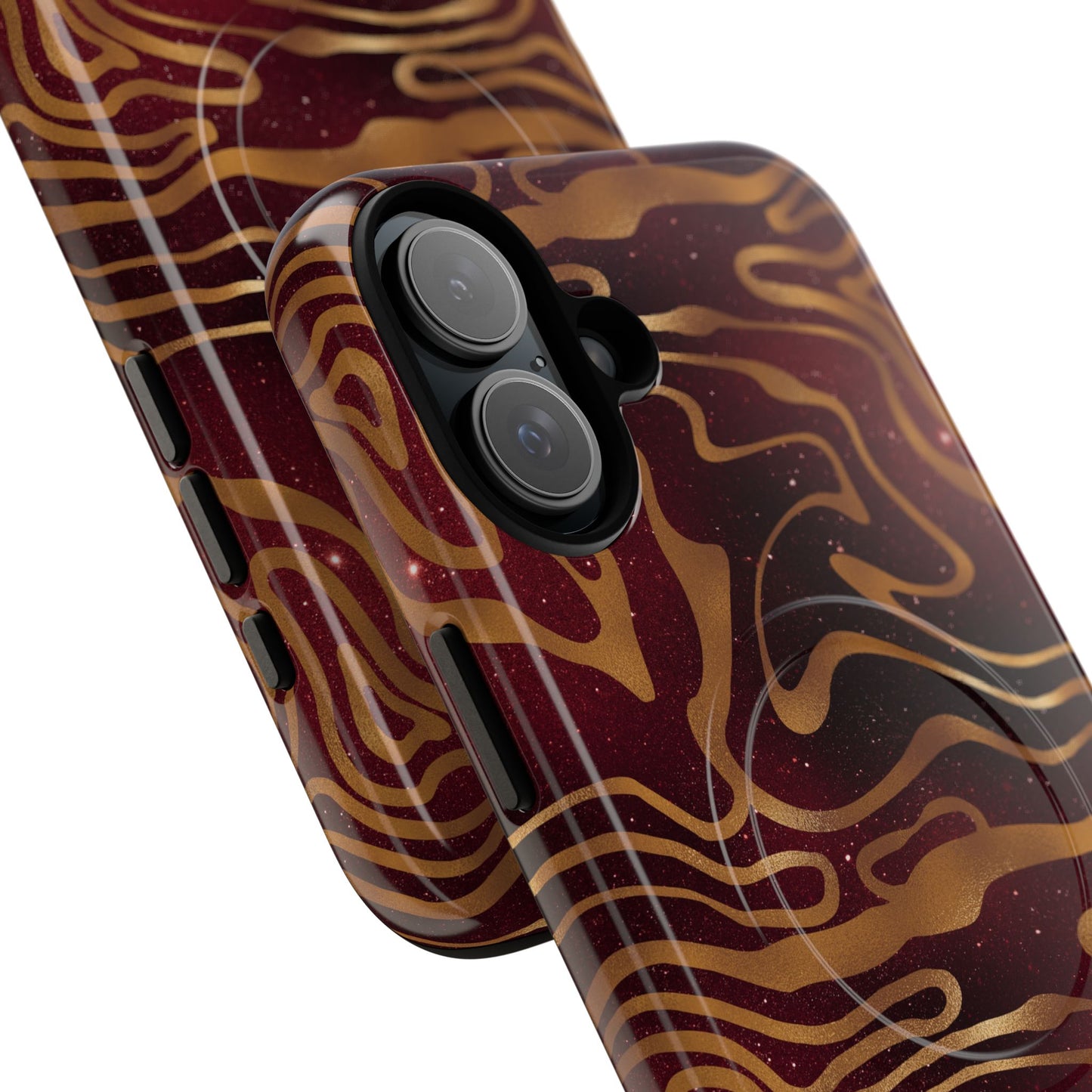 Cosmic Gold in Red - iPhone Magsafe Case