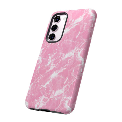 Marble Crush in Pink - Tough Phone Case