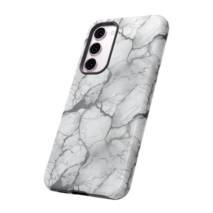 Marble Opulence in Charcoal Grey - Samsung Galaxy Case